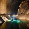 Hé lộ những hình ảnh về dòng sông ngầm khổng lồ trong hang Sơn Đoòng