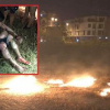 Hai vợ chồng cãi vã ngoài đường rồi tẩm xăng đốt nhau ở TP.HCM