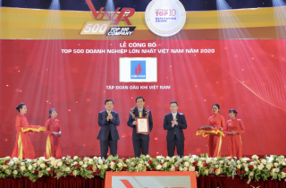 Vượt “khủng hoảng kép”, Petrovietnam duy trì vị trí hàng đầu các Doanh nghiệp lớn nhất Việt Nam