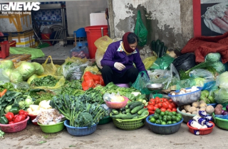 Giá rau xanh tăng 