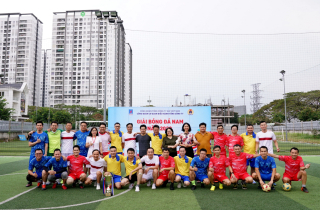 Công đoàn Cơ quan Điều hành PV GAS tổ chức thành công “Giải bóng đá nam năm 2022”