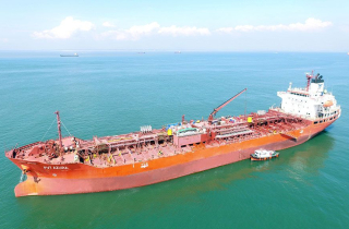 PVTRANS NHẬN BÀN GIAO TÀU PVT AZURA TẠI VŨNG TÀU