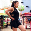 Lisa Zimouche: Cô gái tâng bóng điệu nghệ khiến Ronaldinho đứng hình