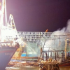 Tàu cá của ngư dân Nghệ An bốc cháy dữ dội khi đang neo đậu tại cảng