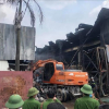 Cháy kho hóa chất ở Long Biên: Có hiện tượng sản xuất hóa chất 