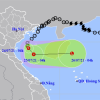 Áp thấp nhiệt đới cách Nam Định - Ninh Bình 120km, Bắc Bộ tiếp tục mưa lớn