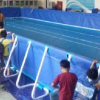 Bé gái 5 tuổi chết đuối thương tâm trong bể bơi trường học ở Nghệ An