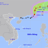 Bão số 4 giật cấp 11, hướng vào đất liền Trung Quốc