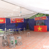 Ảnh: Gia đình Quang Hải dựng rạp, mở tiệc đón người hâm mộ cổ vũ đội tuyển Olympic Việt Nam tranh huy chương đồng