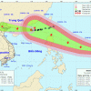 Siêu bão MANGKHUT tăng lên cấp 17 nối đuôi bão số 5 tiến sát Biển Đông