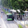 BRT Hà Nội cào đường nhựa, đổ bê tông: Máy móc