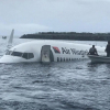 Máy bay chở 47 hành khách trượt khỏi đường băng, lao xuống biển