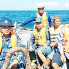 Cứu 12 ngư dân chìm tàu gần đảo Đá Tây