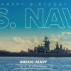 Nghị sĩ Mỹ lấy ảnh chiến hạm Nga chúc mừng sinh nhật Hải quân Mỹ