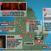 Hành trình chuyến xe container tử thần chở 39 nạn nhân chết bi thảm ở Anh