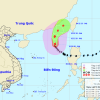 Bão Yutu giật cấp 12 bắt đầu đổi hướng, di chuyển chậm