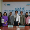 Nâng cao thỏa thuận hợp tác giữa ABBANK và VNI