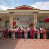Đạm Cà Mau tài trợ xây thư viện Trường THPT Kim Động, Hưng Yên