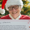 Quà Giáng sinh bất ngờ khi Bill Gates làm ông già Noel