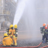 Diễn tập phương án chữa cháy và cứu nạn cứu hộ tại Nhà máy Đạm Phú Mỹ