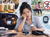 Cả tuần trà sữa, thức khuya, không thể dục, U30 'kè kè' túi thuốc tiểu đường