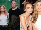 Amber Heard bị tố sex tập thể với Elon Musk và Cara Delevingne