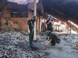 Lên phương án tiêu độc nhà kho Rạng Đông