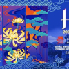 Hoa mai, sen, cúc, tùng chiếm chủ đạo trong poster của Festival Huế 2022