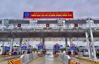 Lùi thu phí tự động trên cao tốc Hà Nội-Hải Phòng thêm một tháng