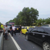 Tai nạn liên hoàn trên cao tốc Pháp Vân, đường về Hà Nội tắc dài 4km