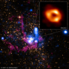Hé lộ hình ảnh đầu tiên về hố đen siêu lớn ở trung tâm Dải Ngân hà