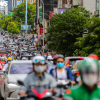 Giao thông ùn tắc tại một số điểm phân luồng ở Hà Nội ngày đầu tuần