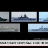 5 tàu hải quân Nga đi qua vùng biển giữa 2 đảo của Nhật Bản