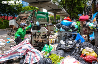 Hà Nội chỉ đạo xử lý dứt điểm tình trạng ùn ứ rác tại nội đô