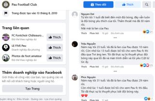 CĐV Việt Nam 'làm loạn' fanpage của Pau FC vì Quang Hải