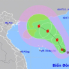 Áp thấp nhiệt đới sắp mạnh lên thành bão, hướng về phía Bắc