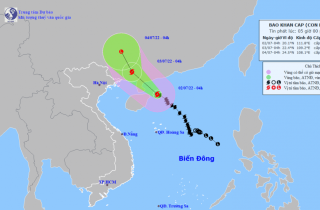 Bão số 1 đổ bộ Trung Quốc, 3 tỉnh Đông Bắc Bộ cảnh giác trước nguy cơ sạt lở, lũ quét
