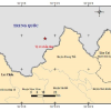 Động đất lại xảy ra ở Kon Tum và gần biên giới Trung Quốc