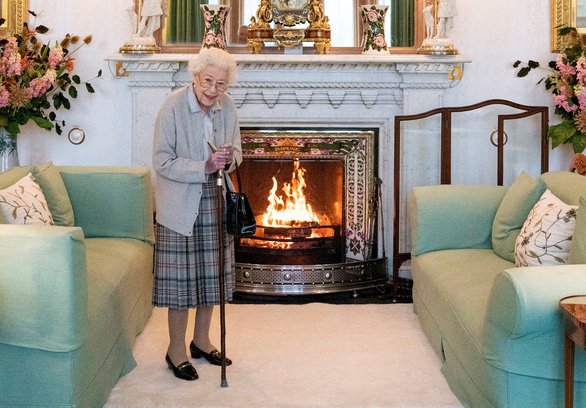 Hình ảnh công khai cuối cùng của Nữ hoàng Anh vào ngày 6/9 khi bà bổ nhiệm Thủ tướng Liz Truss.