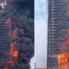 Cháy lớn tại tòa nhà chọc trời ở Trung Quốc, chưa rõ thương vong