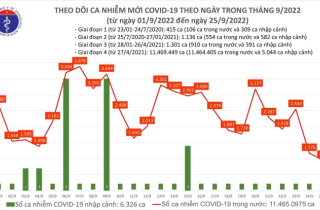 Số ca COVID-19 mới xuống dưới 1.000, thấp nhất trong 2 tháng qua