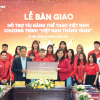 Thể thao Việt Nam nhận tài trợ 5 tỷ đồng