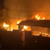 Xuyên đêm dập đám cháy xưởng gỗ ở huyện Đan Phượng