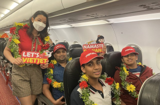 Bay dễ dàng giữa Đà Nẵng và New Delhi, Mumbai (Ấn Độ) cùng Vietjet