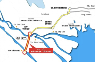 Tiếp tục yêu cầu cảnh cáo nhà thầu thi công chậm cao tốc Mỹ Thuận- Cần Thơ