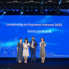 Vietcombank được vinh danh tại nhiều hạng muc giải thưởng quan trọng của Tổ chức thẻ quốc tế Visa