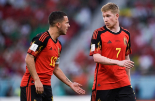 Hazard, De Bruyne, Vertonghen suýt đánh nhau sau trận Bỉ thua Maroc