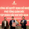 Petrovietnam công bố và trao quyết định Phó Tổng Giám đốc Tập đoàn