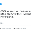 Tỷ phú Eelon Musk từ chức giám đốc điều hành Twitter
