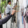 Hà Nội: Gấp rút khôi phục phố bích họa Phùng Hưng sau thời gian xuống cấp